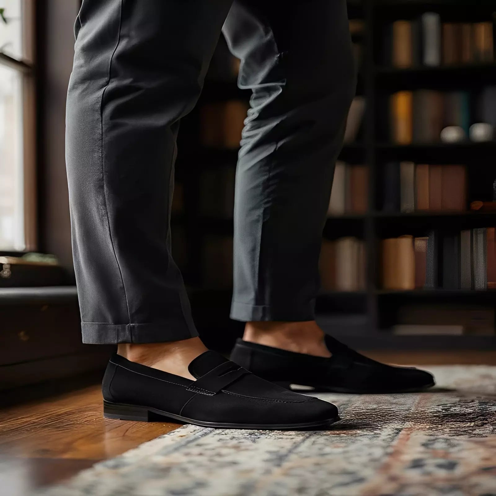 Mocassim Europa - Camurça