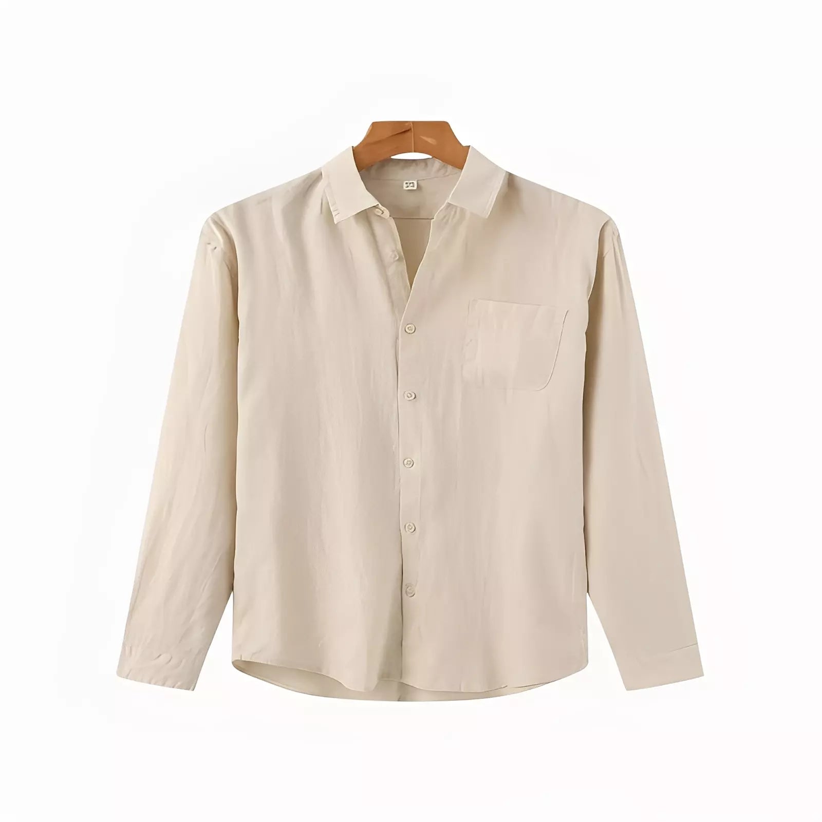 Camisa Linho Natural Comfort