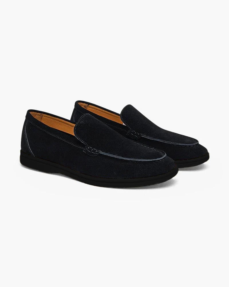Mocassim de Suede Premium – Solado Preto